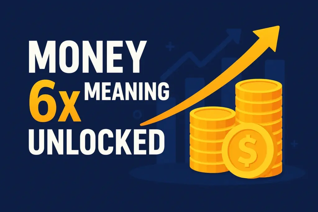 Money 6x Meaning